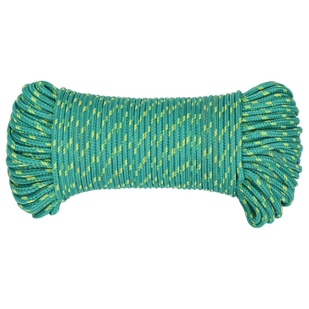 Brodski konop zeleni 3 mm 25 m od polipropilena