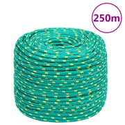Brodski konop zeleni 6 mm 250 m od polipropilena