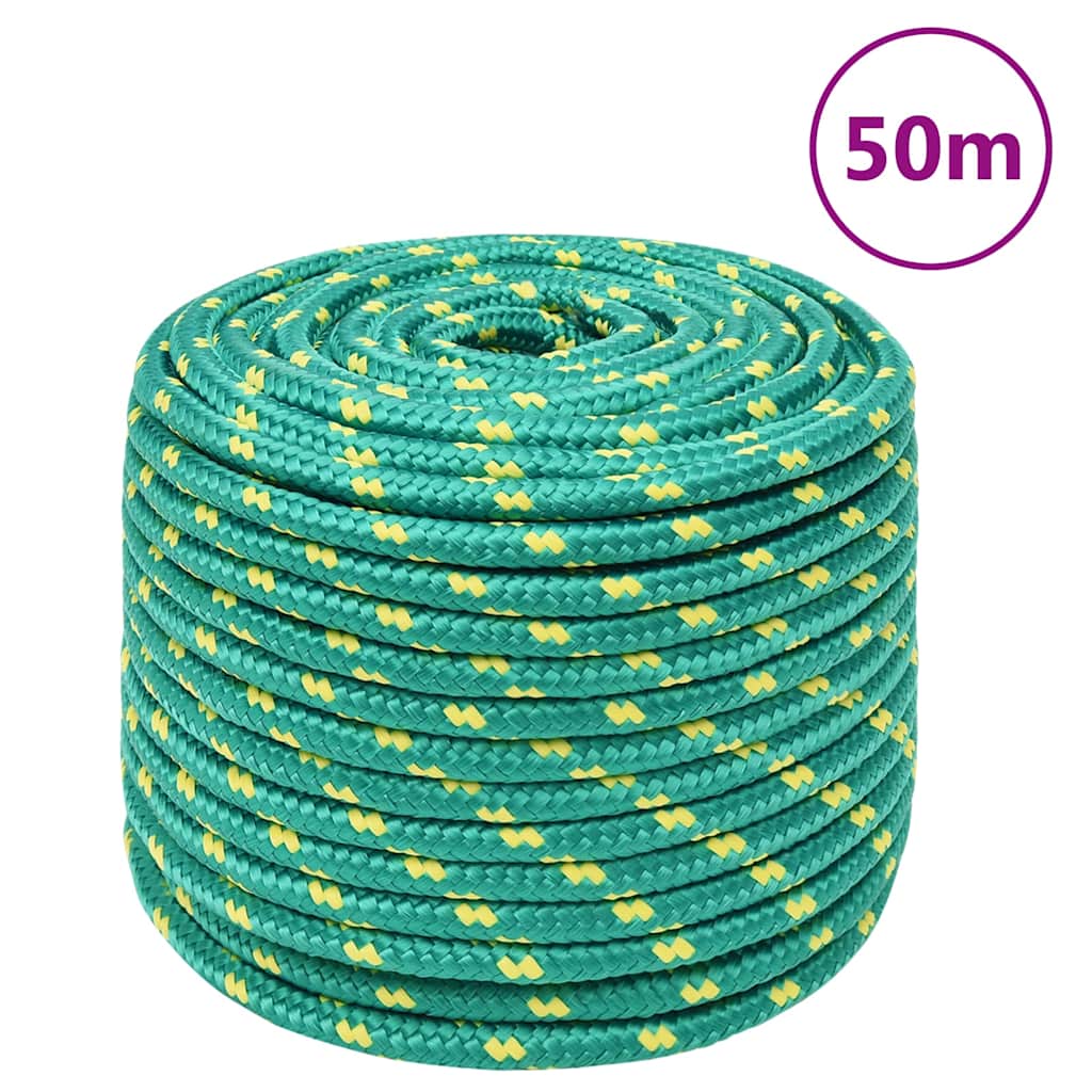 Brodski konop zeleni 12 mm 25 m od polipropilena