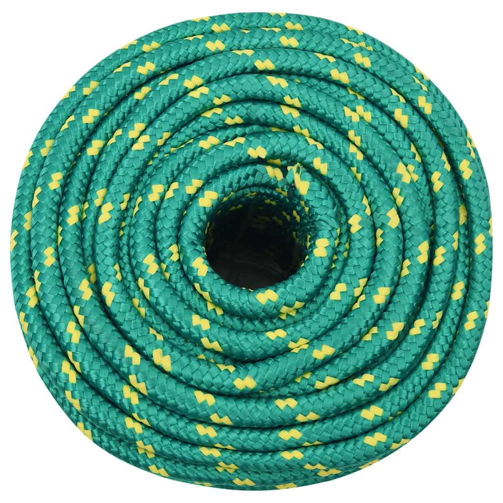 Brodski konop zeleni 12 mm 25 m od polipropilena