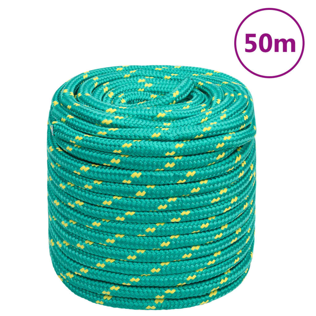 Brodski konop zeleni 18 mm 50 m od polipropilena