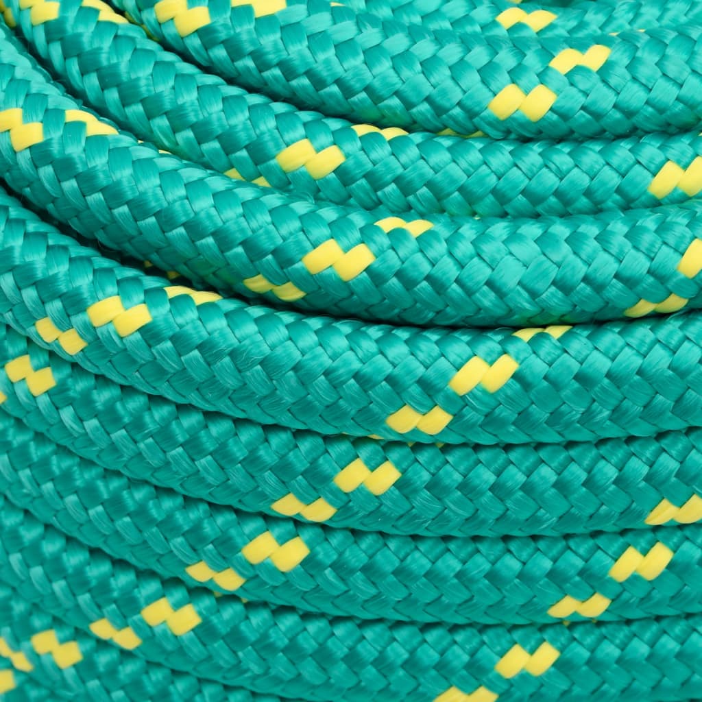 Brodski konop zeleni 20 mm 25 m od polipropilena