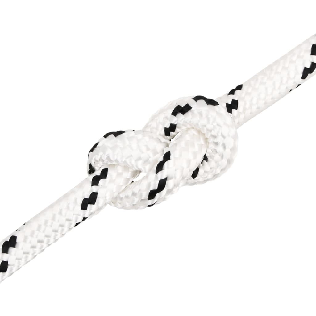 Radno uže bijeli 18 mm 50 m poliestersko