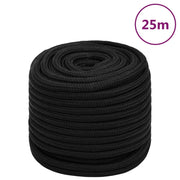 Radno uže crno 18 mm 25 m poliestersko