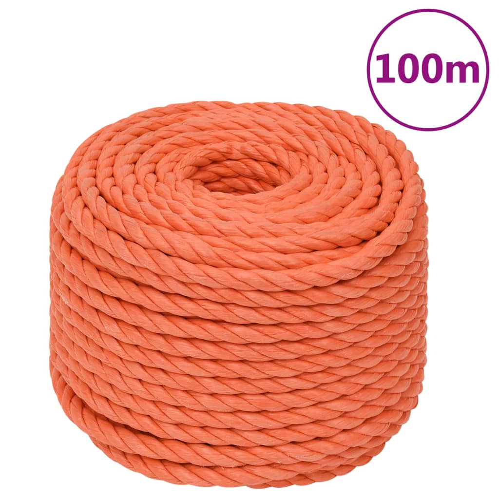 Radno uže narančasti 24 mm 100 m od polipropilena