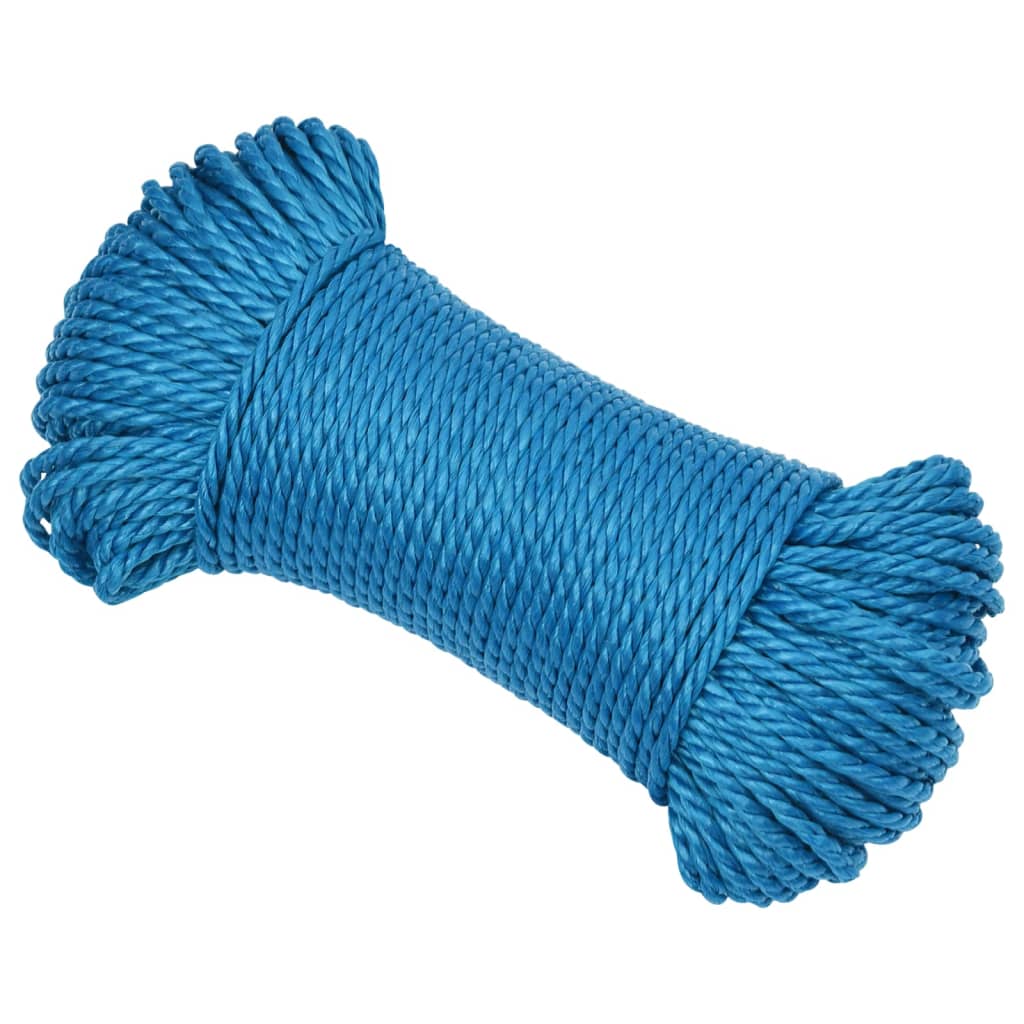 Radno uže plavo 6 mm 25 m od polipropilena
