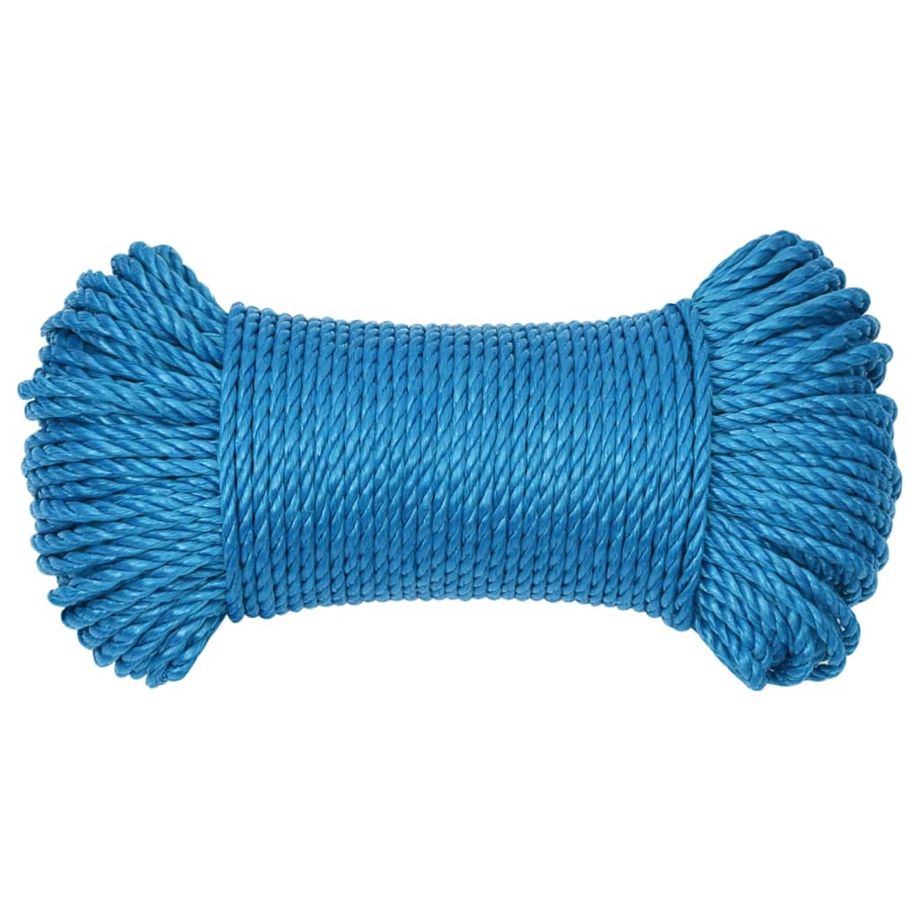Radno uže plavo 6 mm 25 m od polipropilena
