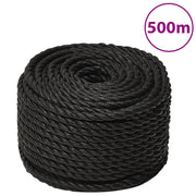 Radno uže crni 12 mm 500 m od polipropilena