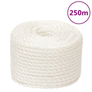 Radno uže bijeli 16 mm 250 m od polipropilena