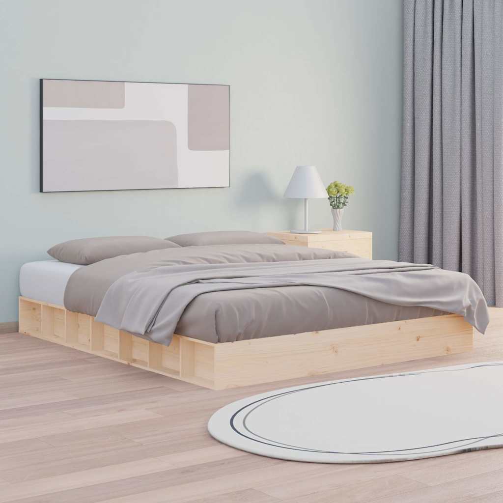Okvir za krevet od masivnog drva 180x200 cm veliki bračni