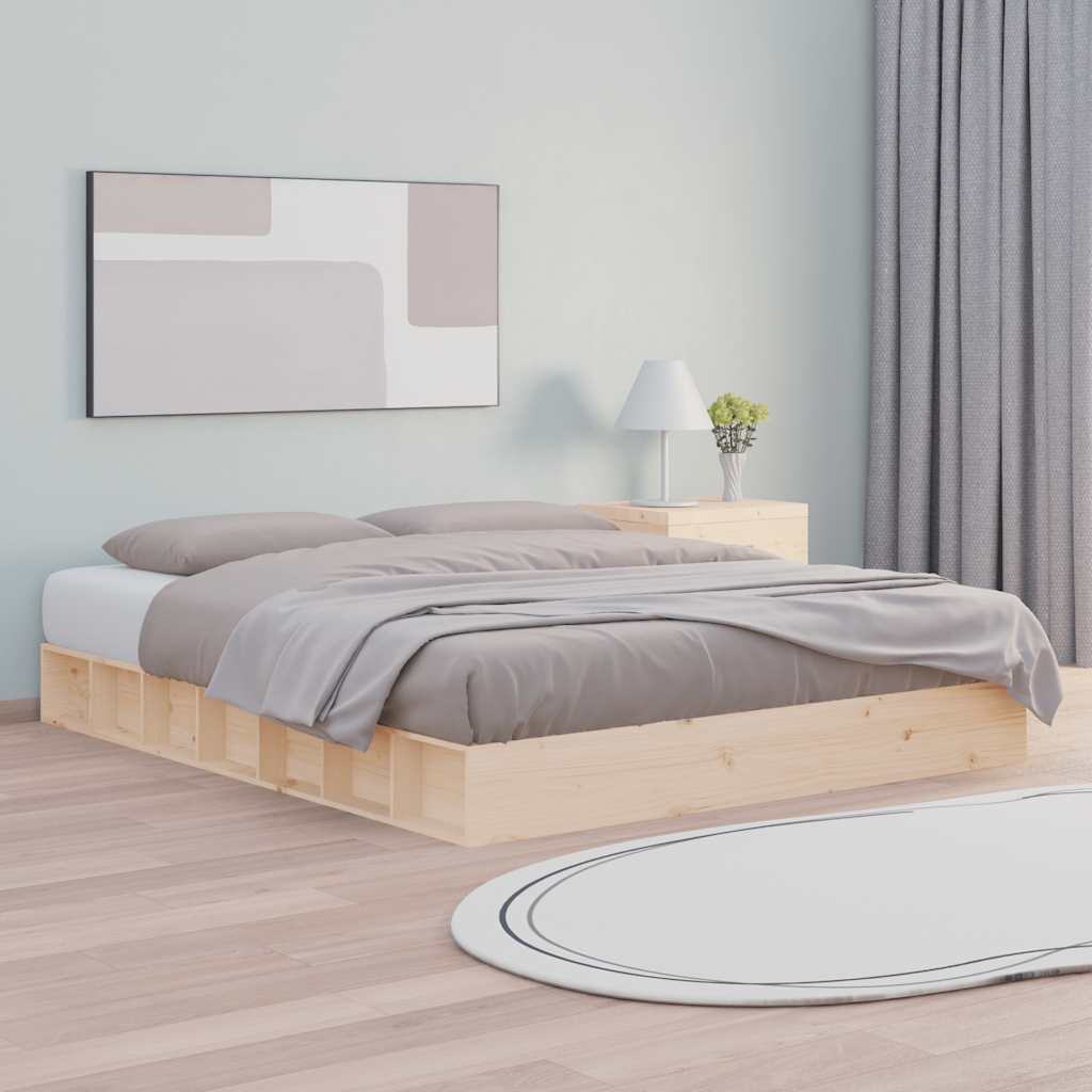 Okvir za krevet 160x200 cm od masivne borovine
