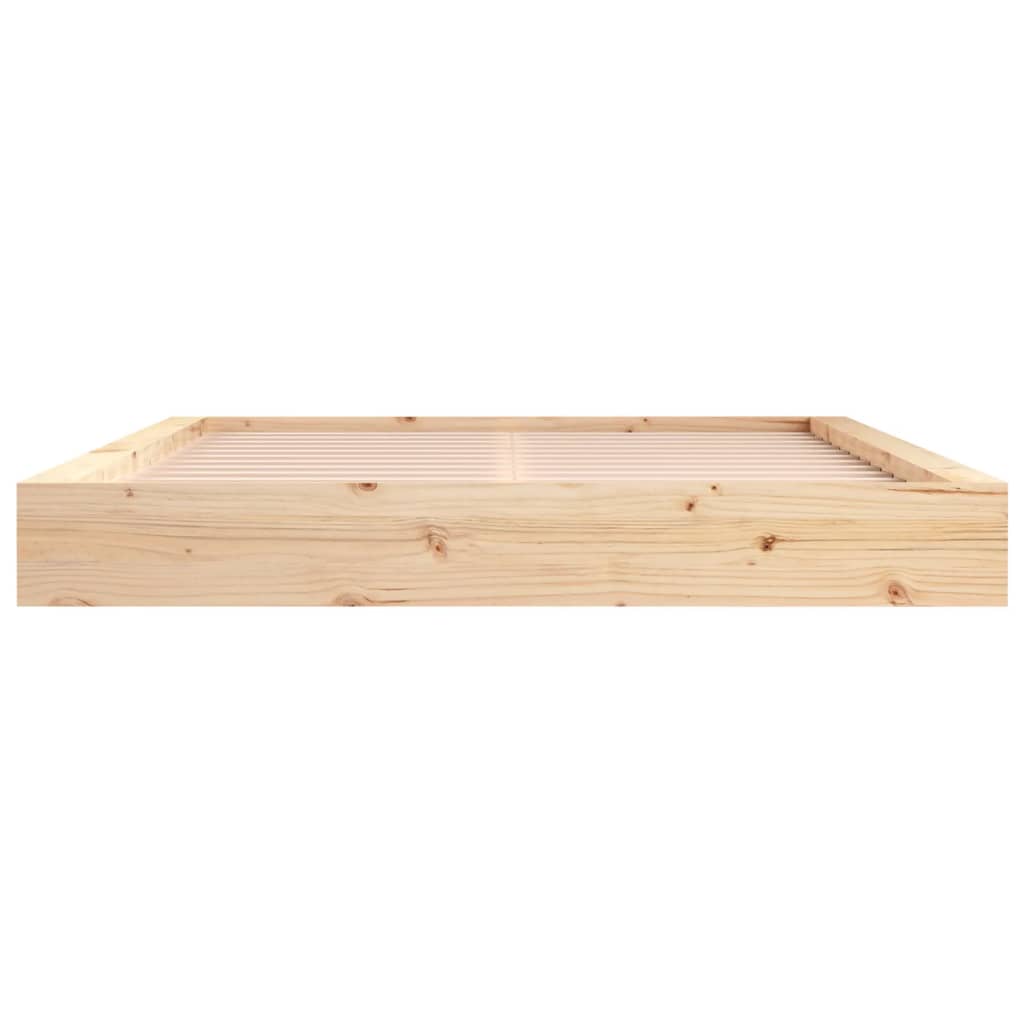 Okvir za krevet 140 x 200 cm od masivnog drva