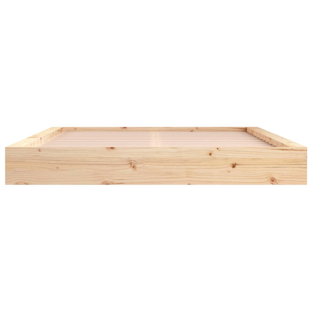Okvir za krevet 120 x 200 cm od masivnog drva