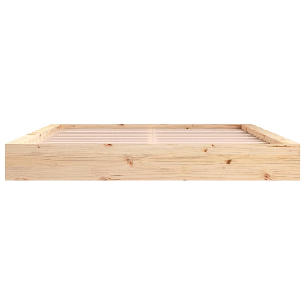 Okvir za krevet 120 x 200 cm od masivnog drva