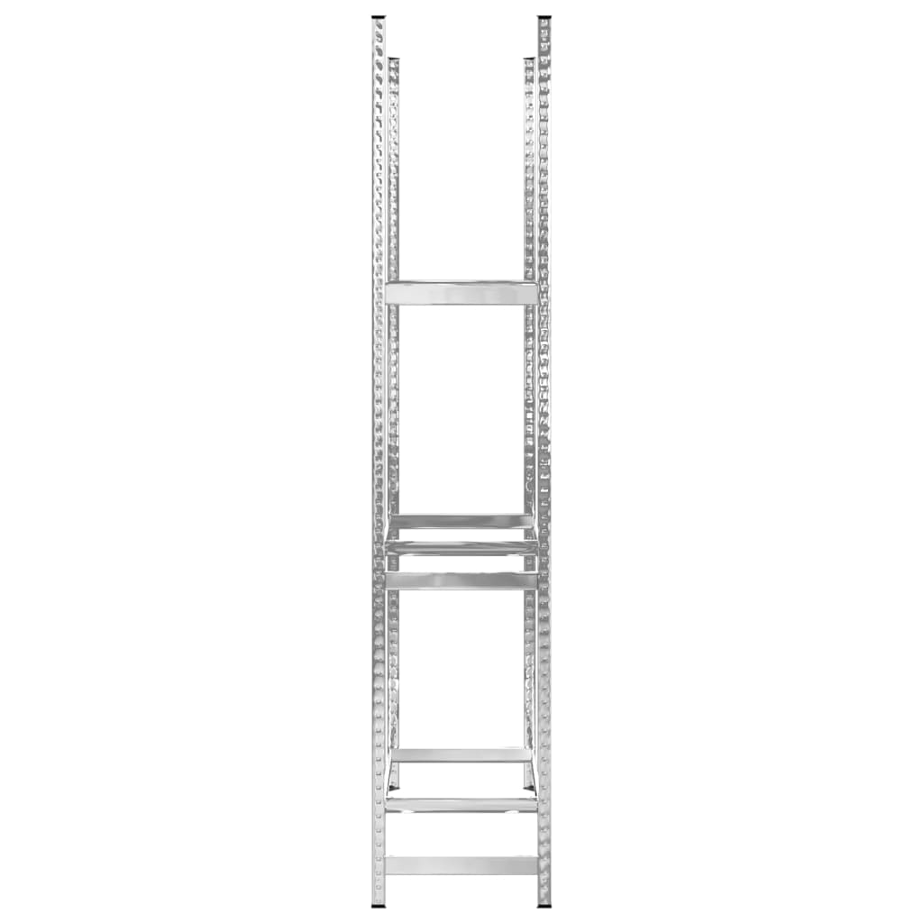 Stalak za gume s 3 razine srebrni 110 x 40 x 200 cm čelični