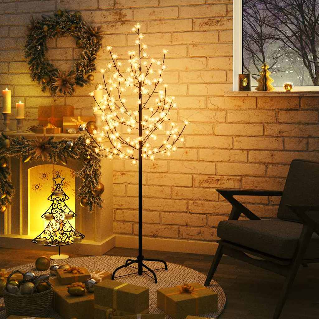 Drvce rascvjetane trešnje 368 tople bijele LED žarulje