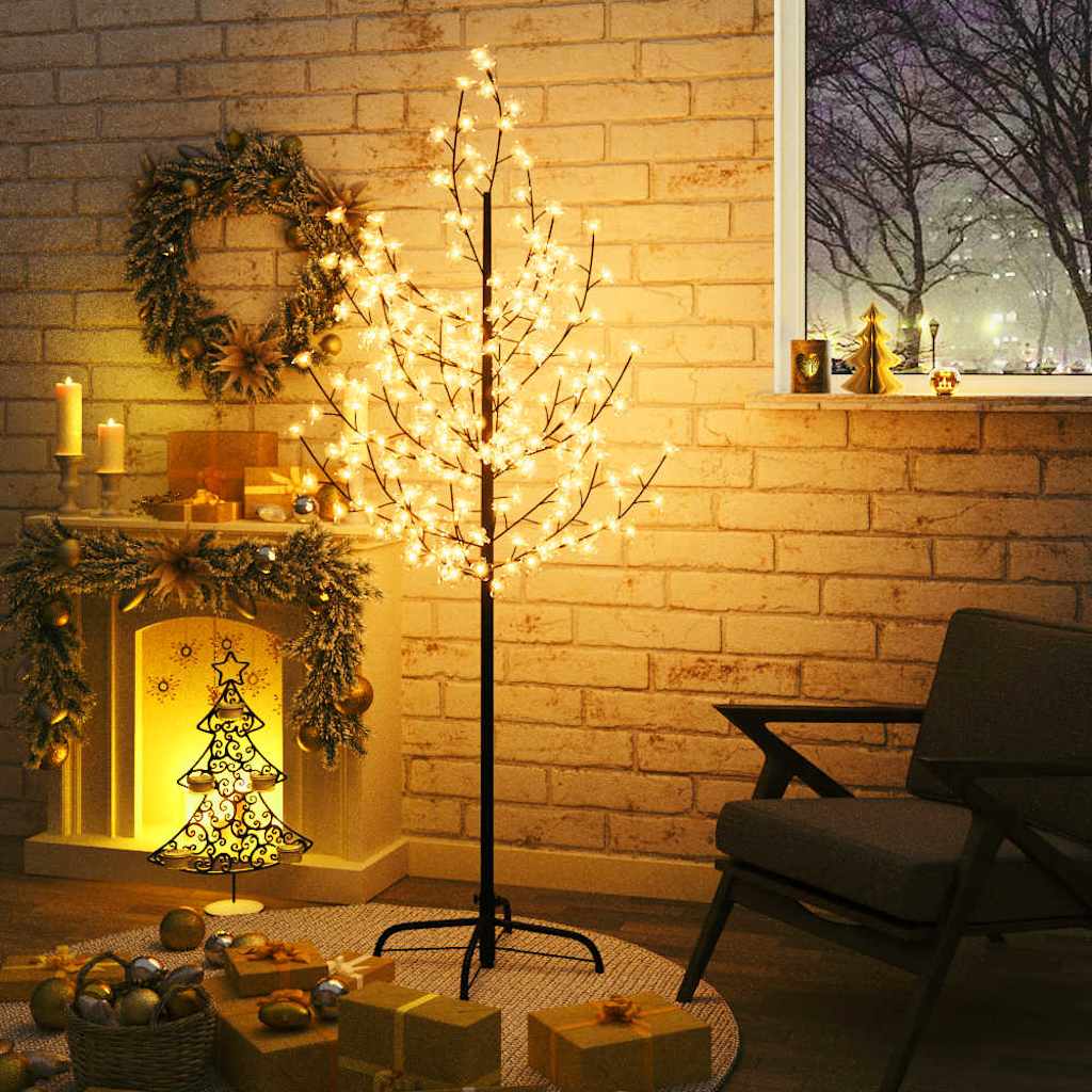 Drvce rascvjetane trešnje 368 tople bijele LED žarulje