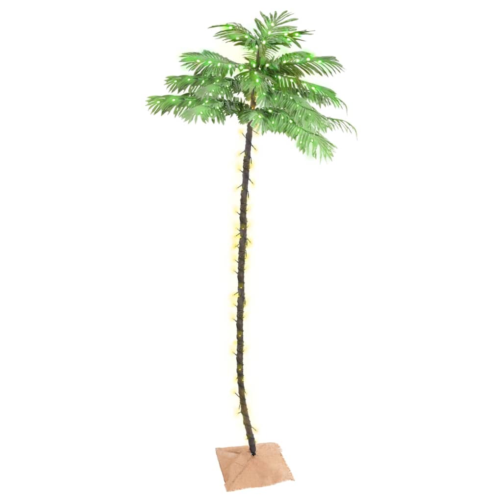 LED palma topla bijela 252 LED žarulje 400 cm