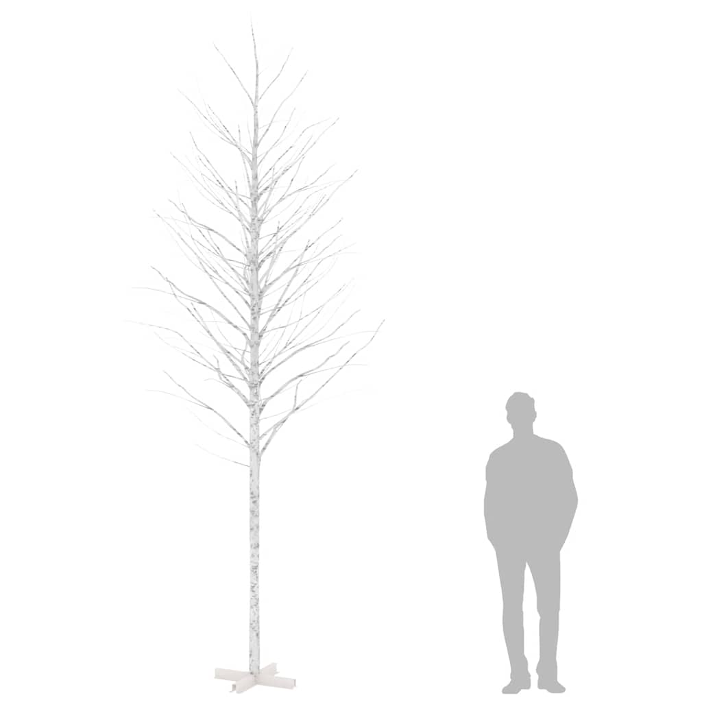 LED drvo bijele breze sa 672 tople bijele LED žarulje 400 cm