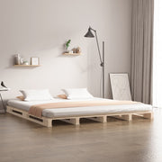 Krevet od paleta 160 x 200 cm od masivne borovine