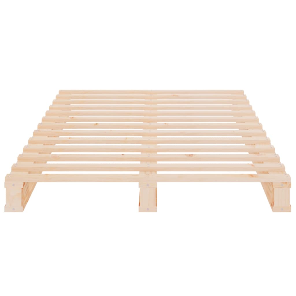 Krevet od paleta 75 x 190 cm od masivne borovine mali