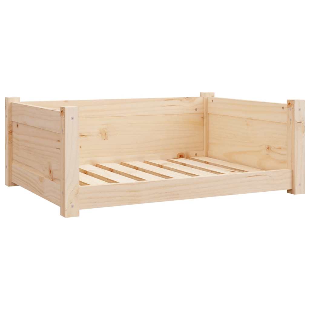 Krevet za pse 75,5x55,5x28 cm od masivne borovine