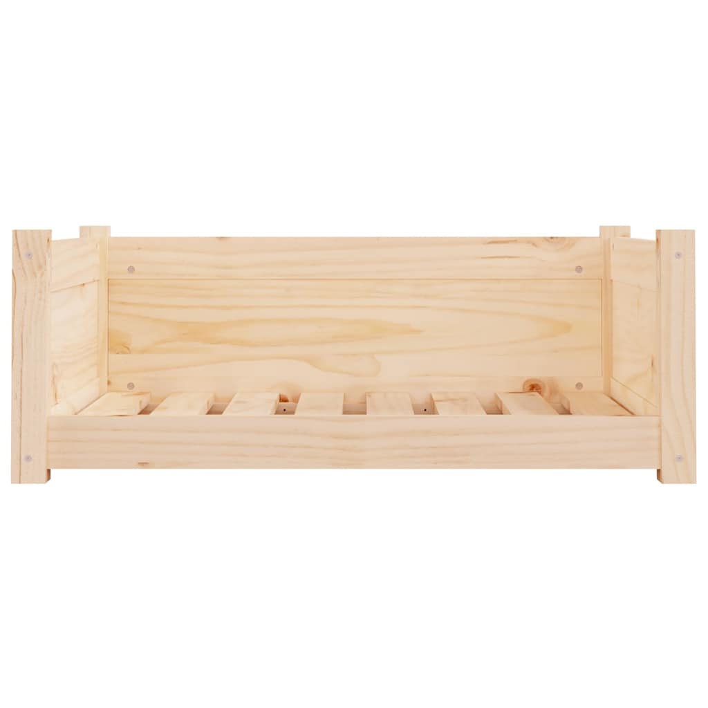 Krevet za pse 75,5x55,5x28 cm od masivne borovine