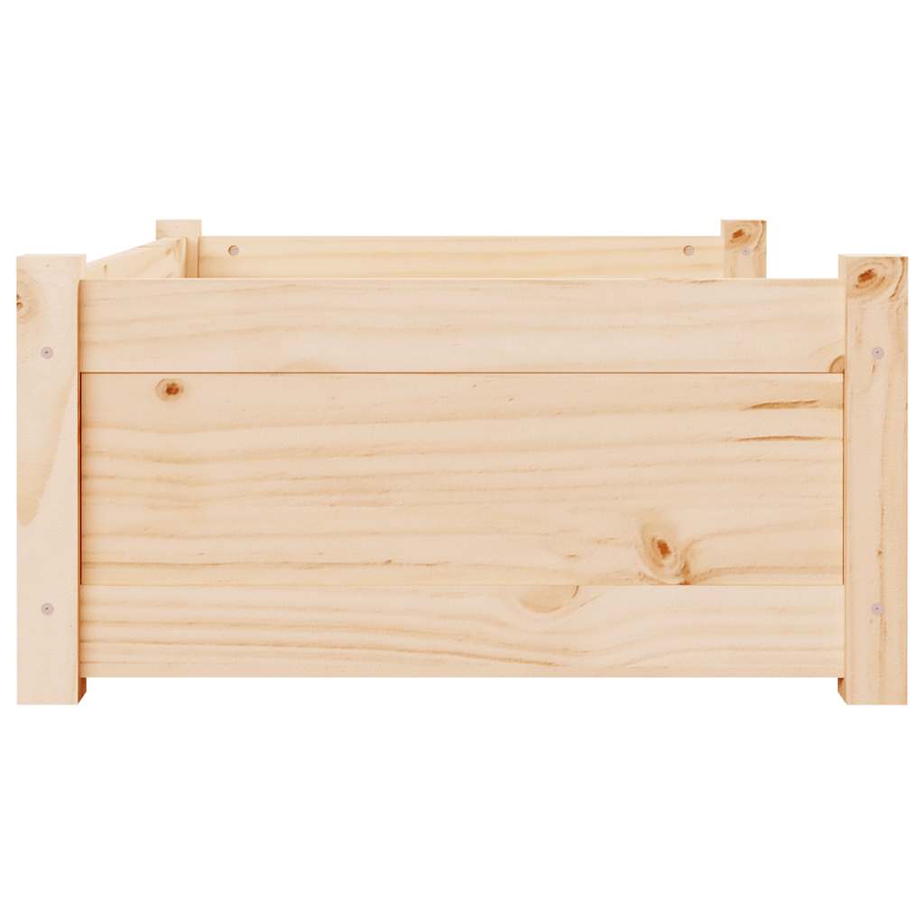 Krevet za pse 75,5x55,5x28 cm od masivne borovine