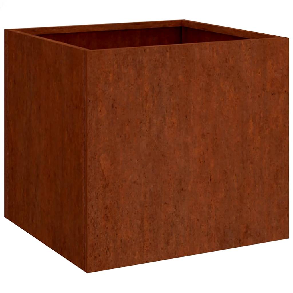 Sadilice 2 kom 49x47x46 cm od čelika COR-TEN