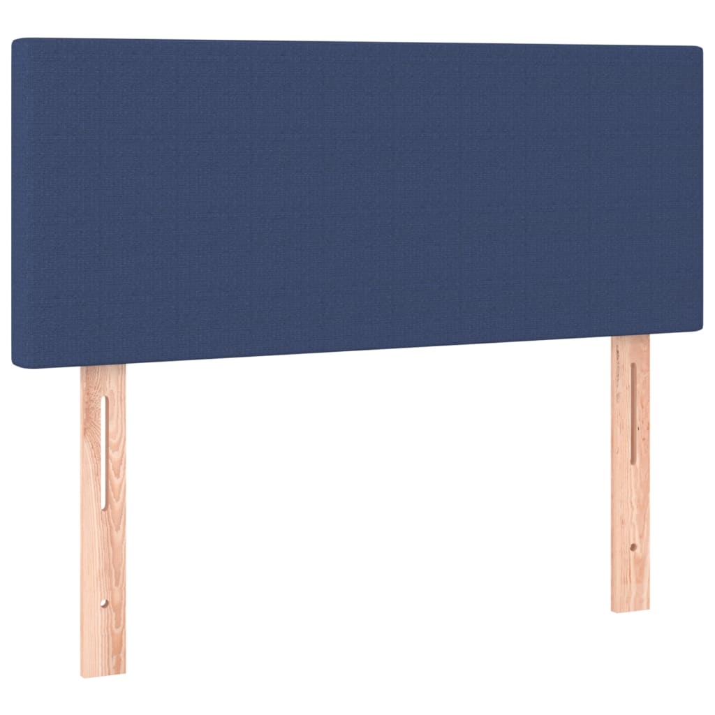 Uzglavlje plavo 80 x 5 x 78/88 cm od tkanine
