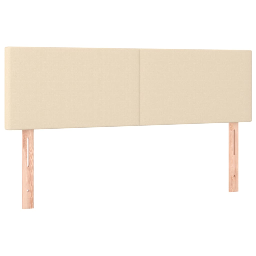 Uzglavlja krem 144x5x78/88 cm od tkanine