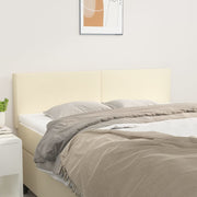 Uzglavlja krem 144x5x78/88 cm od umjetne kože