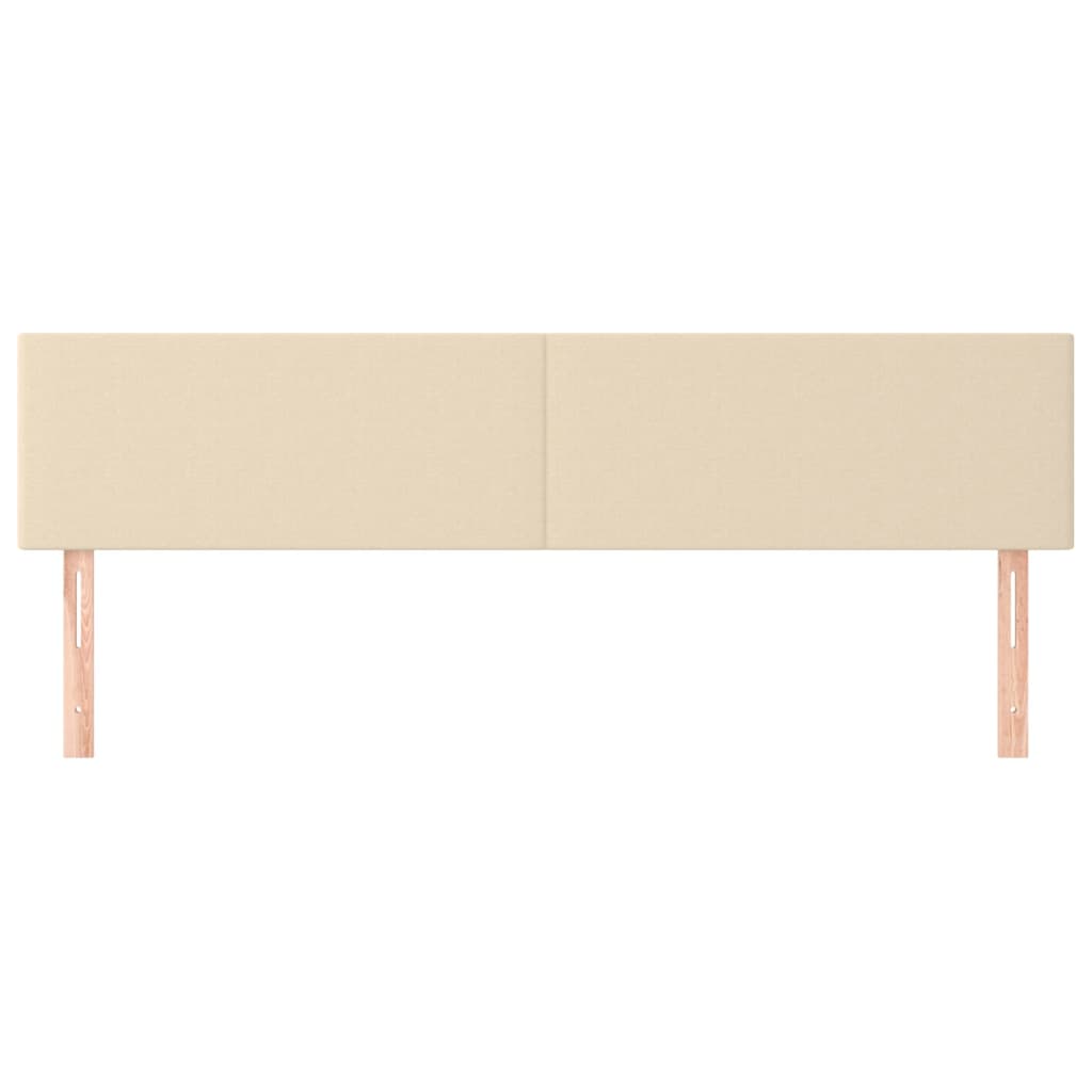 Uzglavlja krem 180x5x78/88 cm od tkanine