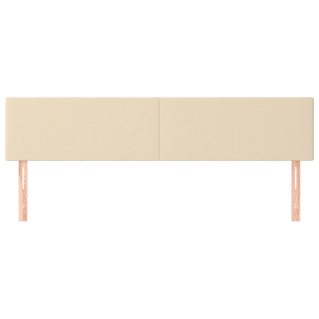 Uzglavlja krem 200x5x78/88 cm od tkanine