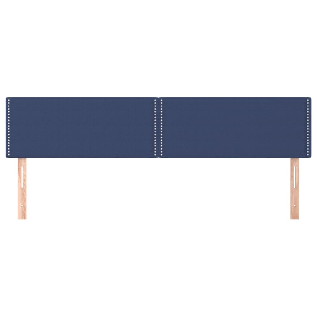 Uzglavlja plava 160x5x78/88 cm od tkanine
