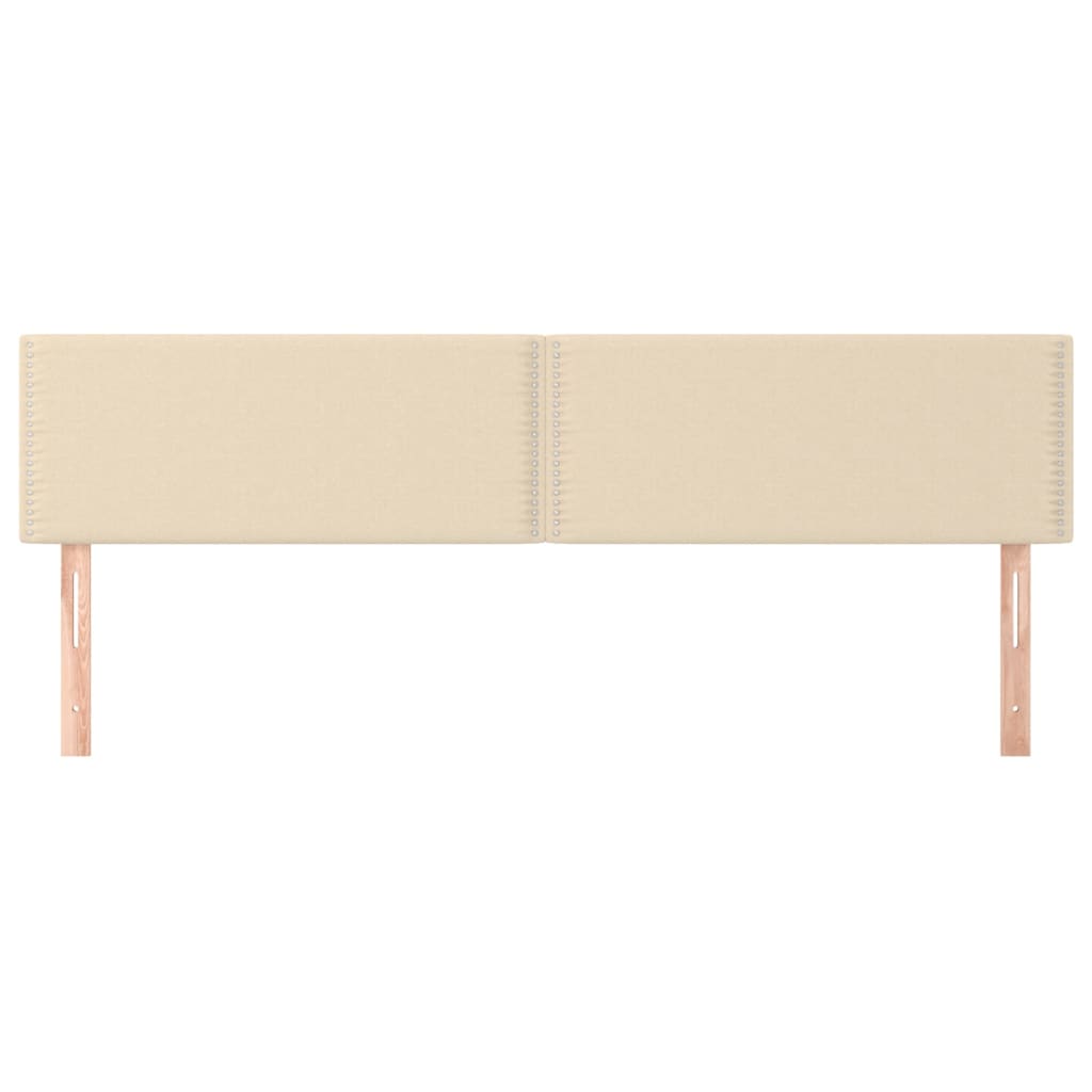 Uzglavlja krem 180x5x78/88 cm od tkanine