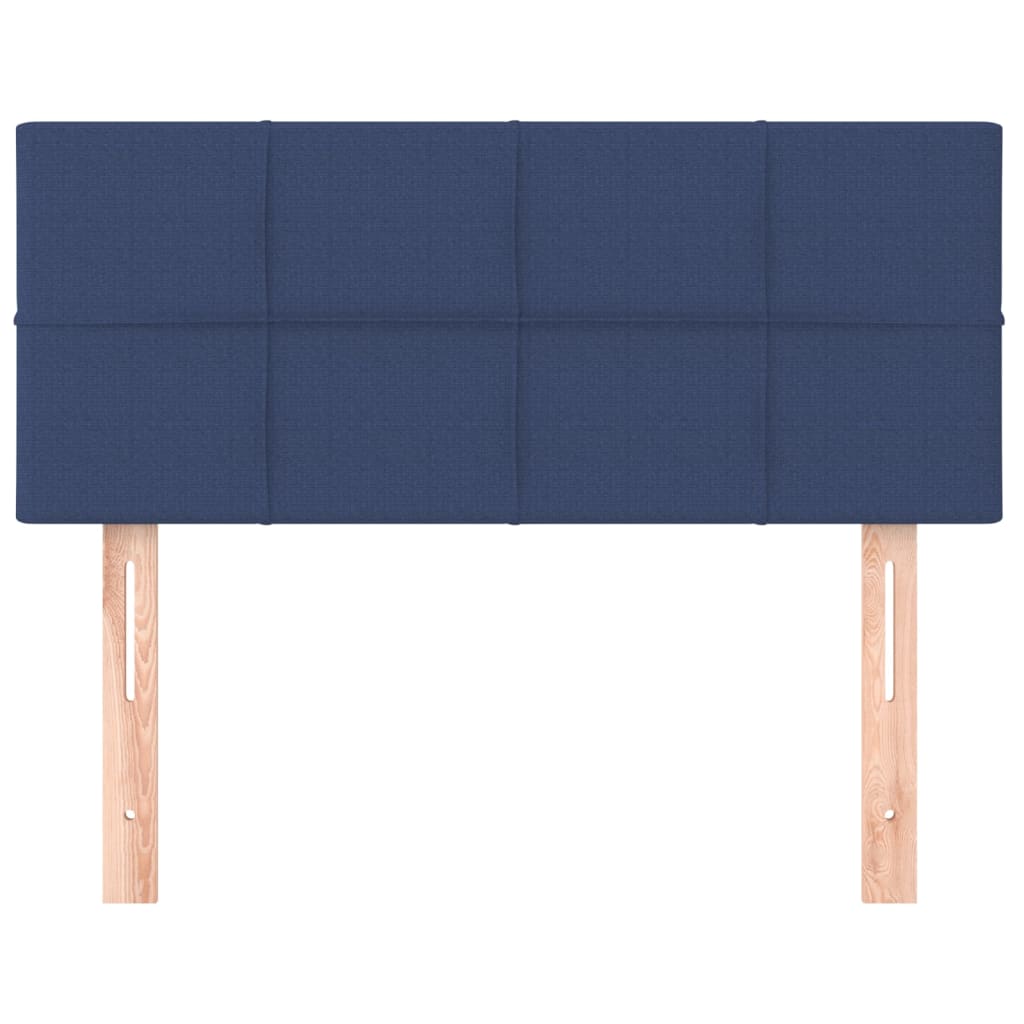 Uzglavlje plavo 90x5x78/88 cm od tkanine