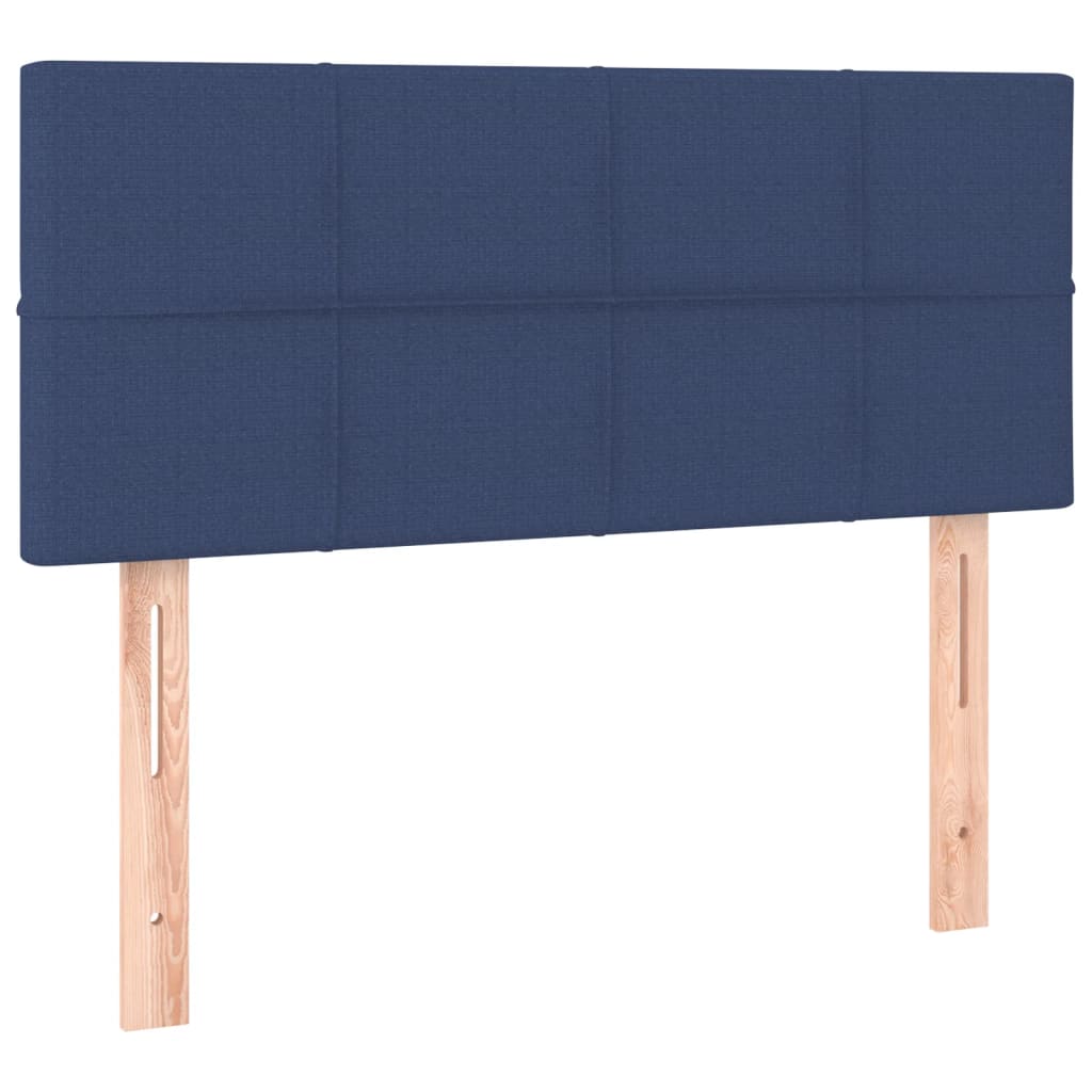 Uzglavlje plavo 100x5x78/88 cm od tkanine