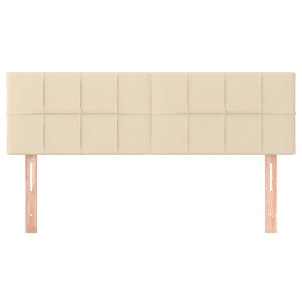 Uzglavlja krem 144x5x78/88 cm od tkanine