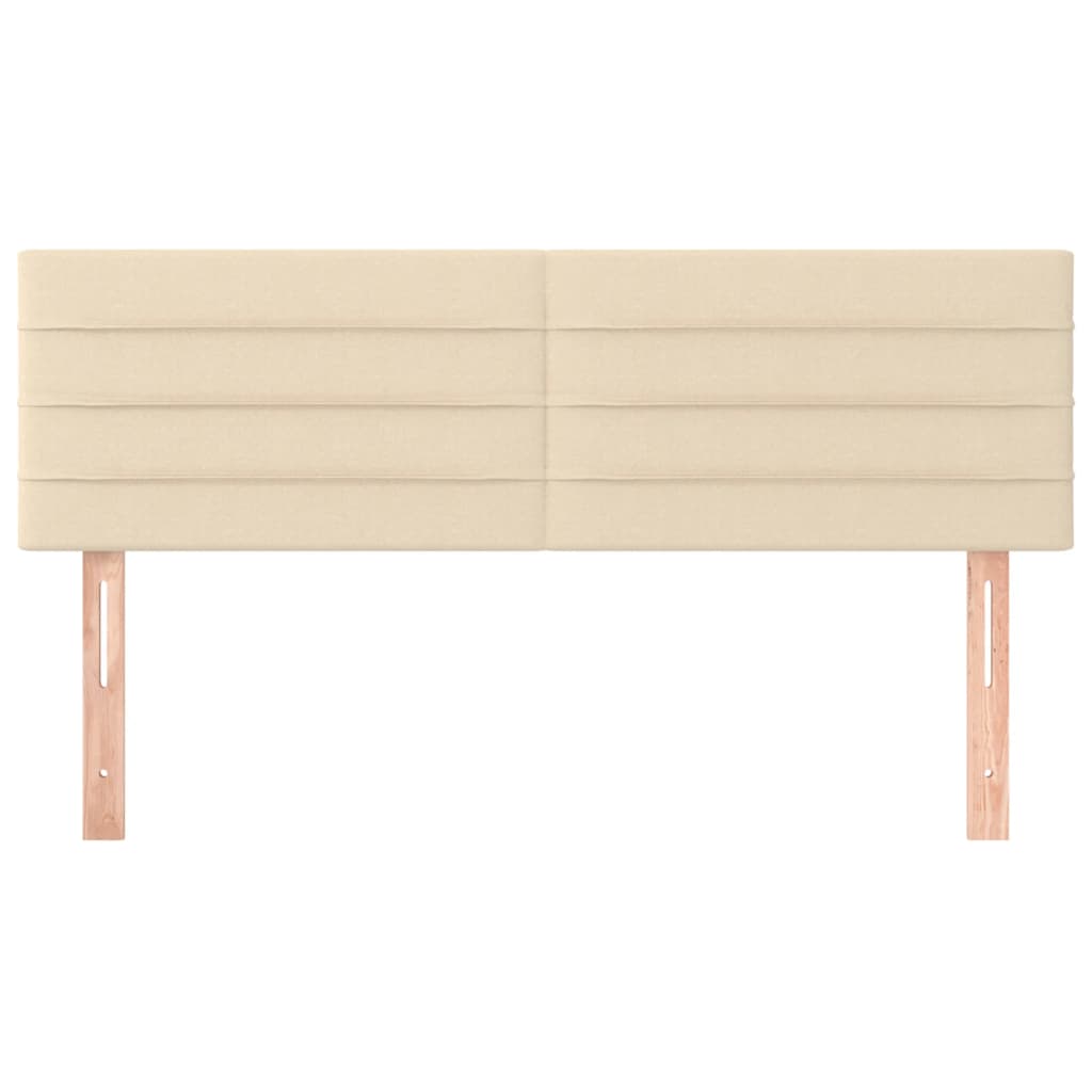 Uzglavlja krem 144x5x78/88 cm od tkanine