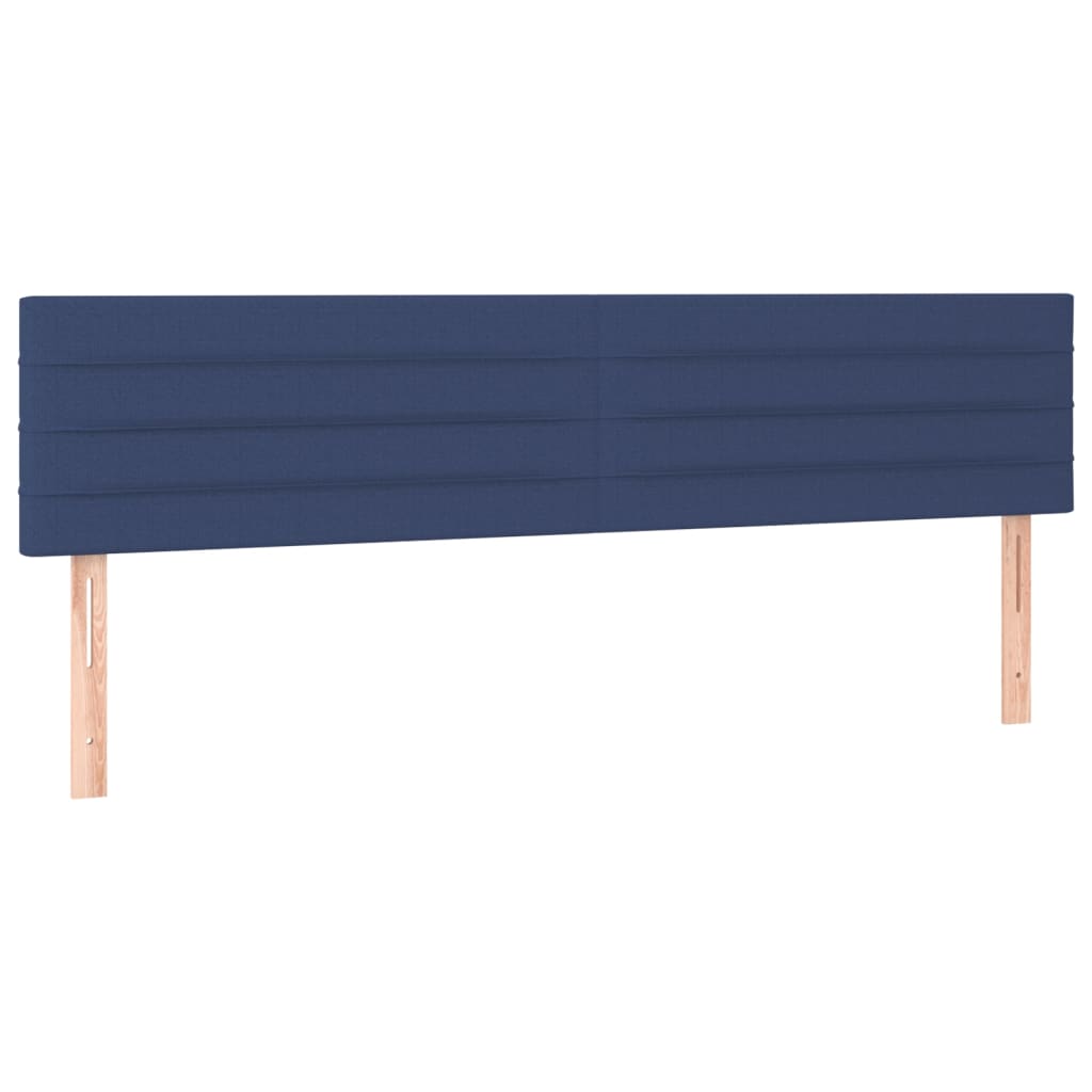 Uzglavlja plava 160x5x78/88 cm od tkanine