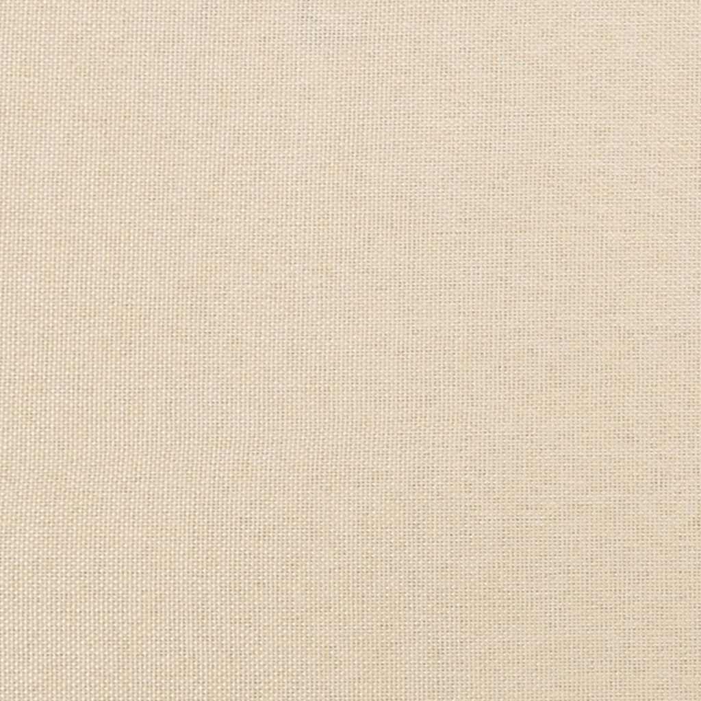 Uzglavlje krem 90x5x78/88 cm od tkanine