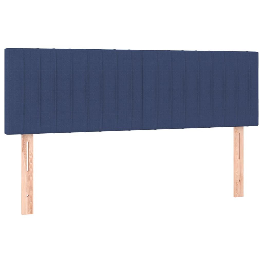 Uzglavlja plava 144x5x78/88 cm od tkanine