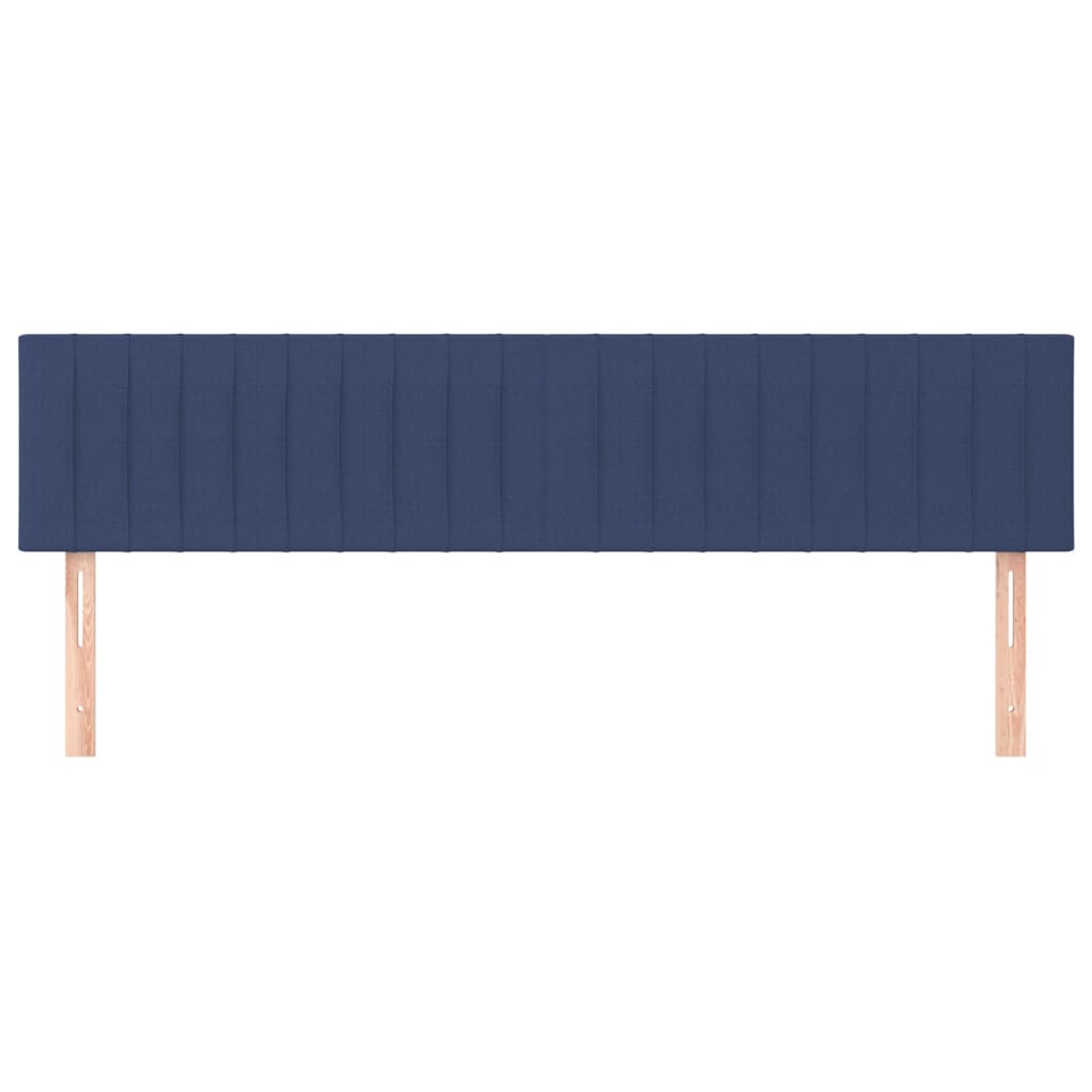 Uzglavlja plava 160x5x78/88 cm od tkanine