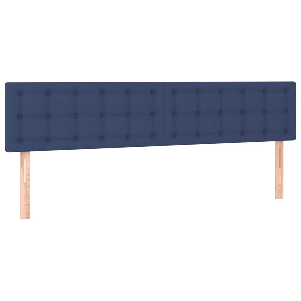 Uzglavlja plava 160x5x78/88 cm od tkanine