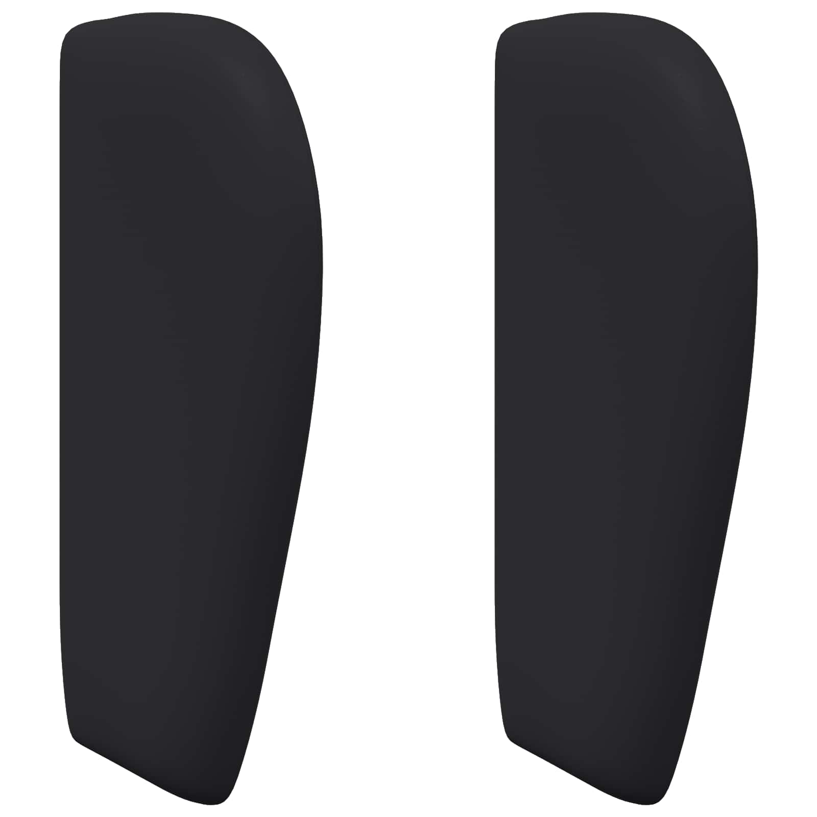 Uši uzglavlja Crna 40 x 23 x 6 cm PVC