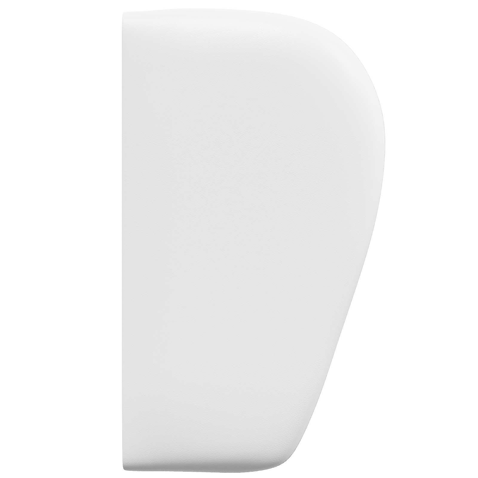 Uši uzglavlja Bijelo 40 x 23 x 6 cm PVC