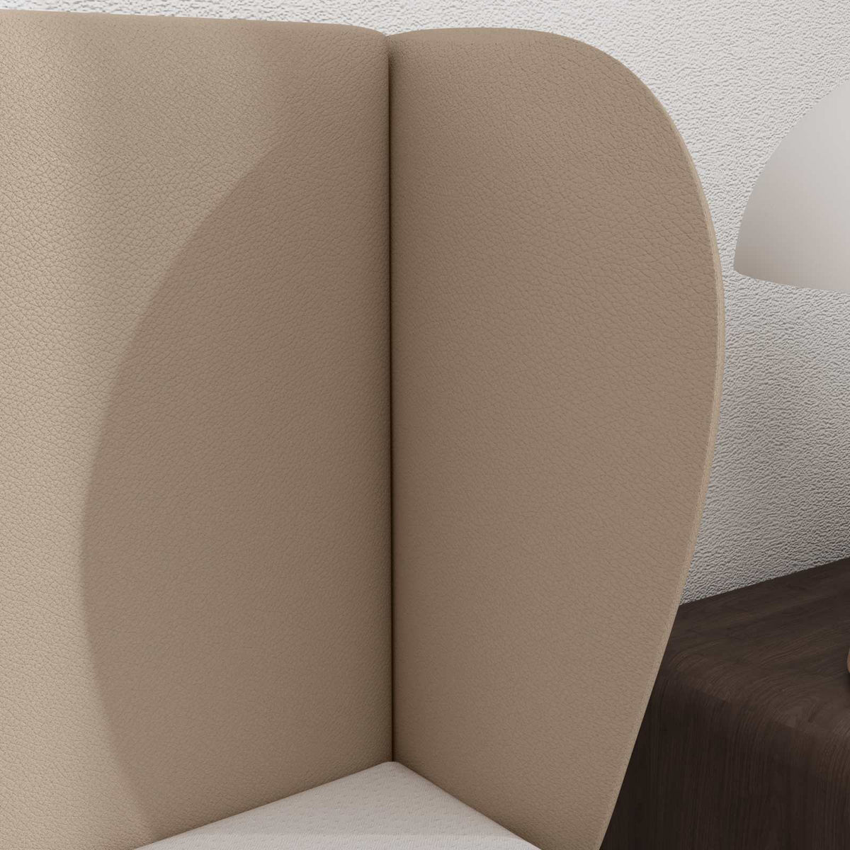 Uši uzglavlja Smeđa 40 x 23 x 6 cm PVC