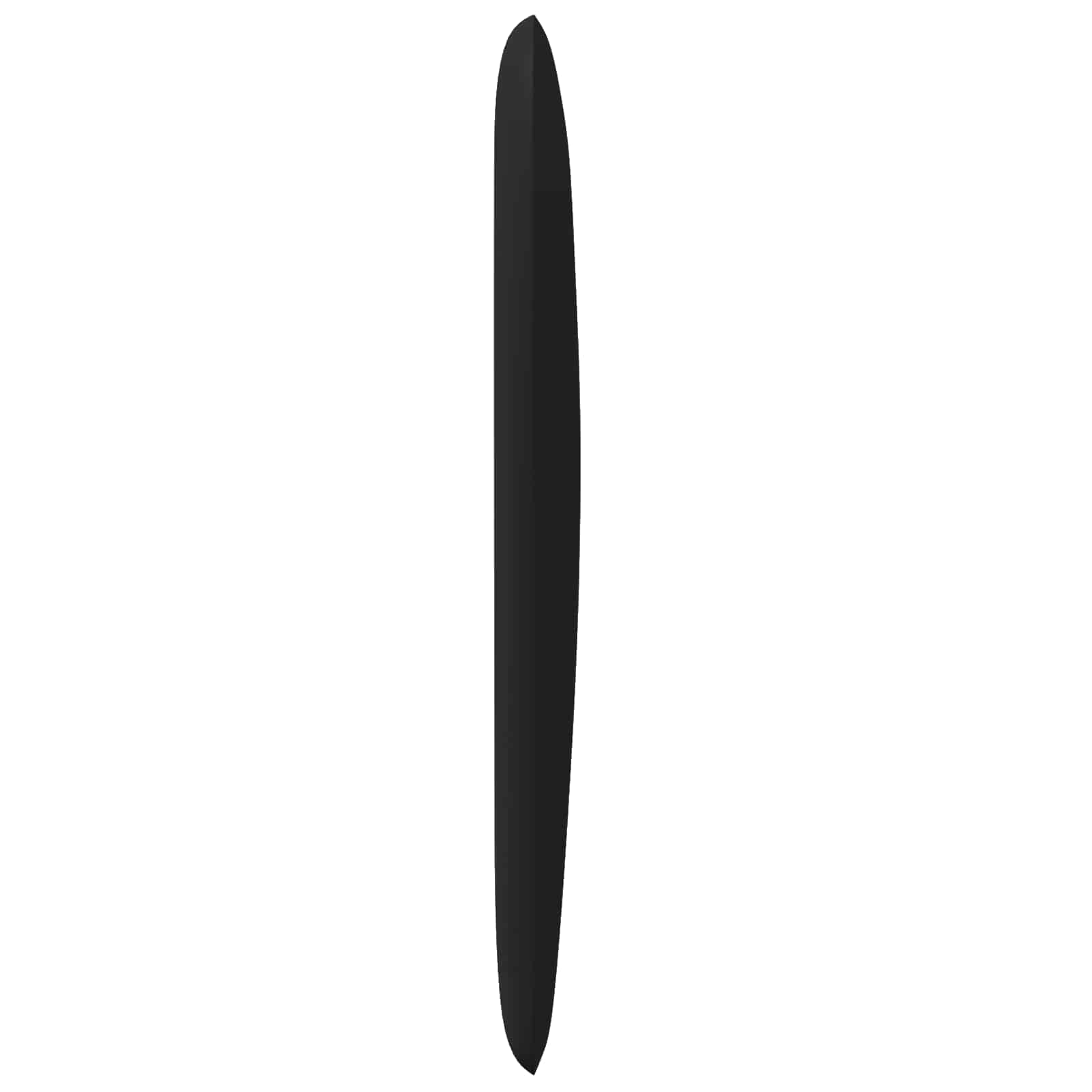 Uši uzglavlja Crna 80 x 23 x 6 cm PVC