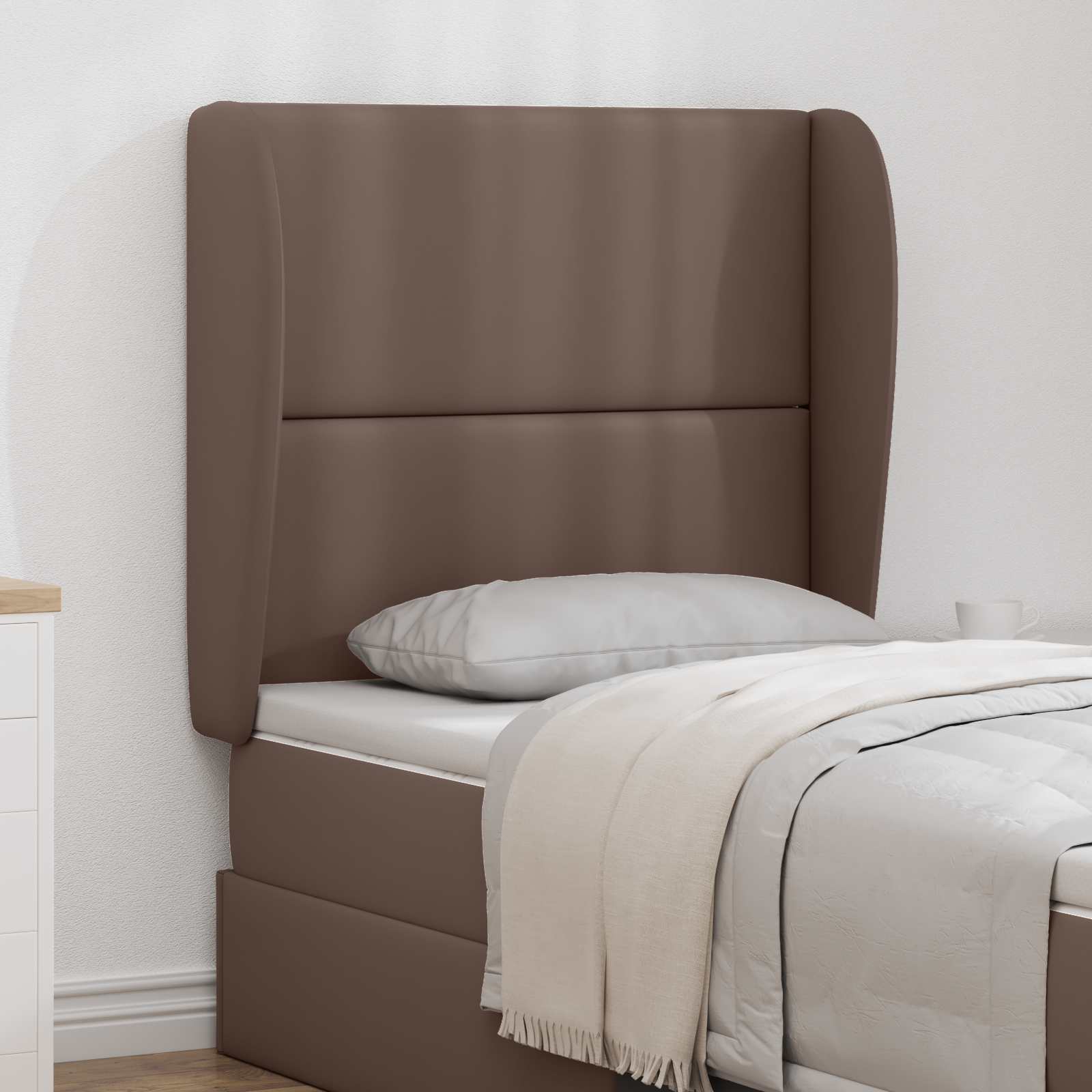 Uši uzglavlja Smeđa 80 x 23 x 6 cm PVC